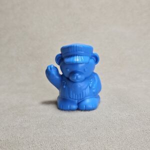 Green Toys Replacement Blue Train Conductor Plastic Teddy Bear